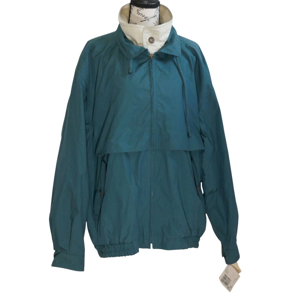 Towne from London Fog Severn Juniper Jacket Size L FLAWS